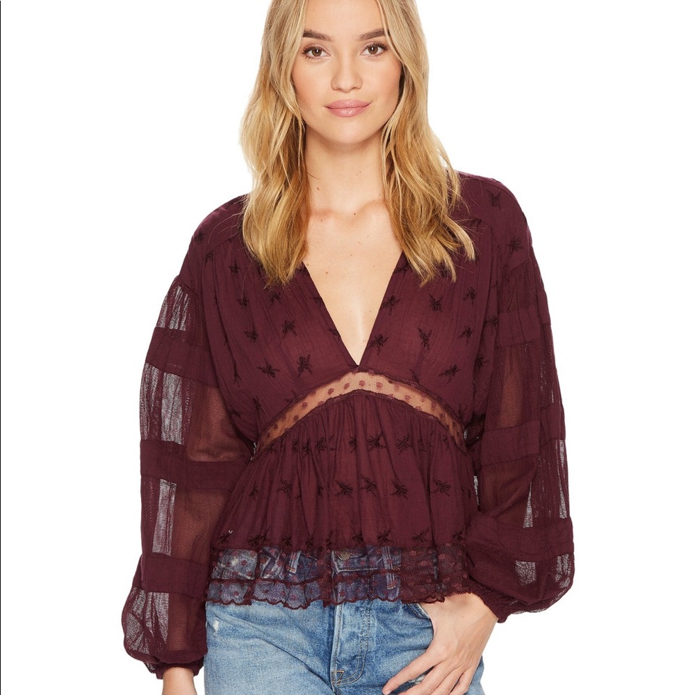 [Free People] Nostalgic Feels Blouse